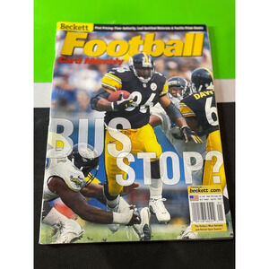 Beckett Football Card Monthly Magazine – September 2001 “Bus Stop?” Jerome Betti